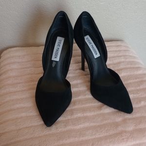 Steve Madden Size 6 D'Orsay Suede Heels